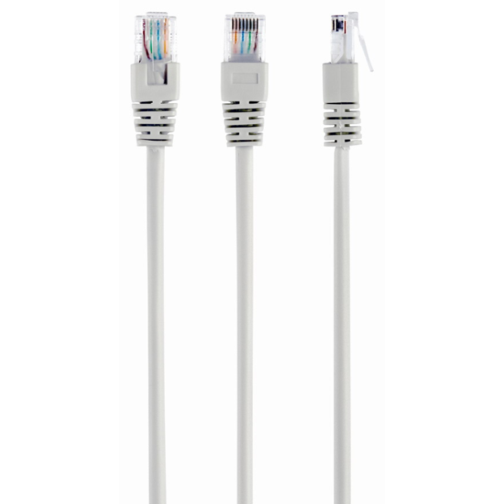 CABLE RED GEMBIRD UTP CAT5E 0,5M GRIS