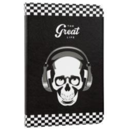 FUNDA TABLET E-VITTA STAND 2P SKULL GREAT LIFE 10,1"