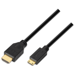 CABLE HDMI AISENS A MINI HDMI ALTA VELOCIDAD A/M-C/M NEGRO 3.0M