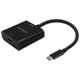 CONVERSOR AISENS USB-C A HDMI 4K30HZ USB-C M-HDMI H NEGRO 15CM