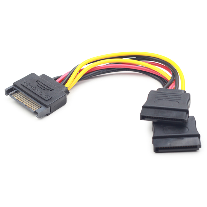 CABLE ALIMENTACION GEMBIRD SATA PLANO 0,15M