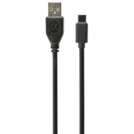 CABLE USB GEMBIRD 2.0 A TIPO C MACHO MACHO CARGA RAPIDA 1M