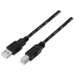 CABLE AISENS USB 2.0 IMPRESORA TIPO A M-B M NEGRO 4.5M