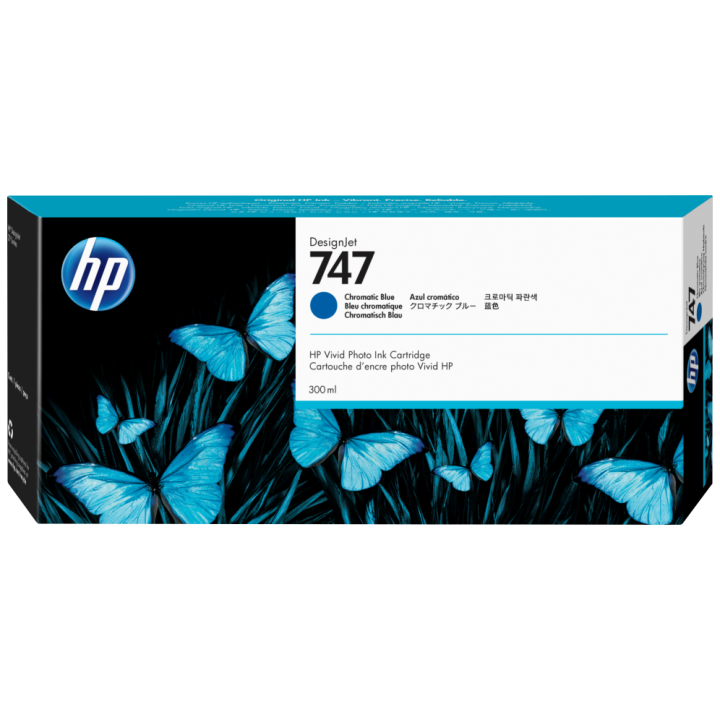 TINTA HP 747 AZUL