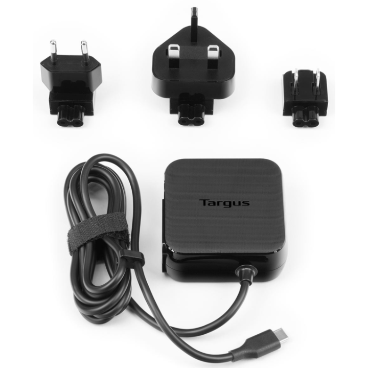 CARGADOR ADAPTADOR UNIVERSAL TARGUS 45W TIPO-C NEGRO