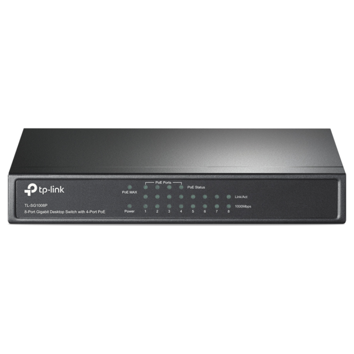 SWITCH TP-LINK 8 PORT GIGA 4 PORT POE