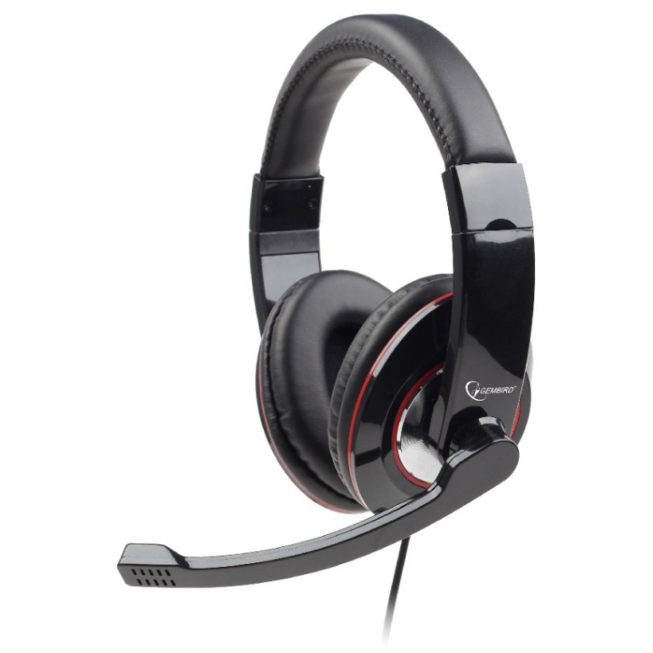 AURICULARES GEMBIRD MHS-001 NEGRO MICROFONO ALAMBRICO
