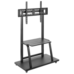 SOPORTE SUELO AISENS ECO RUEDAS BANDEJA DVD MONITOR/TV 150KG 37-100