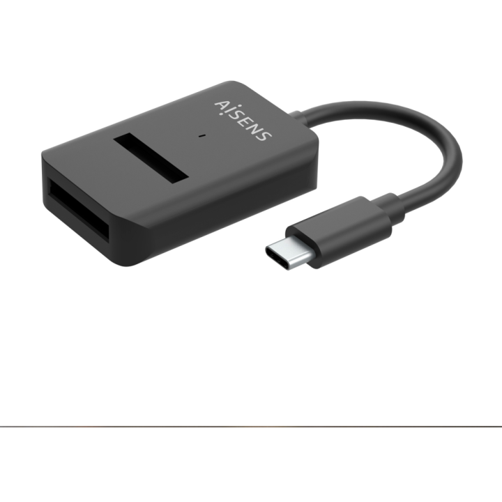 USB-C DOCK AISENS M.2 NGFF ASUC-M2D011-BK SATA/NVME A USB3.1 GEN2 NEGRA
