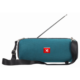 ALTAVOZ PORTATIL GEMBIRD SPK-BT-17-G COM RADIO FM 2X5W RMS BLUETOOTH VERDE