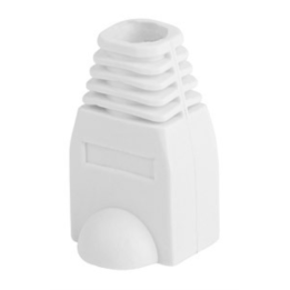 FUNDA PROTECTOR LANBERG CONECTOR RJ45 (PACK 100 UDS) BLANCO