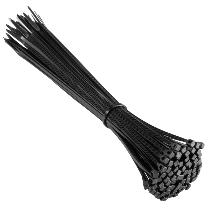 BRIDAS EWENT NILON NEGRO PACK 100UDS
