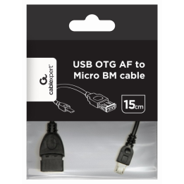 CABLE USB GEMBIRD A MICRO USB HEMBRA MACHO 0,15M
