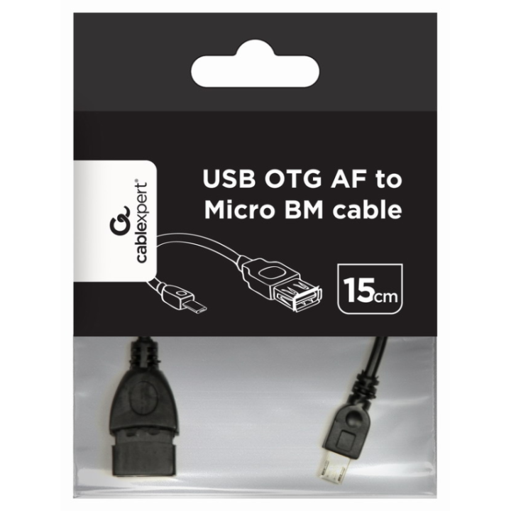 CABLE USB GEMBIRD A MICRO USB HEMBRA MACHO 0,15M