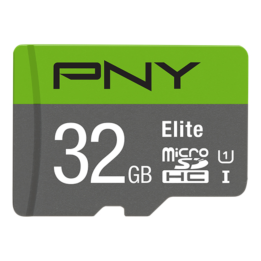 MICRO SD PNY 32GB ELITE UHS-I C10 R100 SIN ADAPTADOR