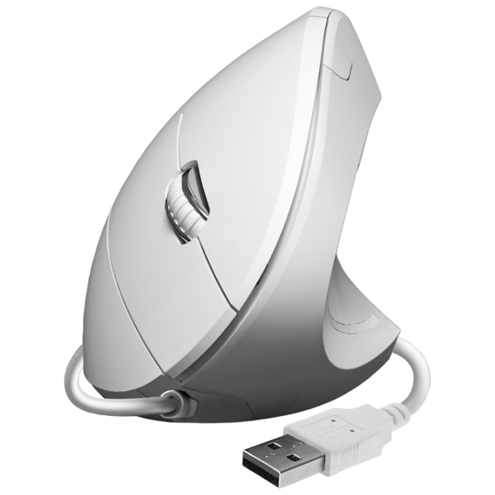 RATON SUBBLIM GLIDE VERTICAL ERGO WHITE USB