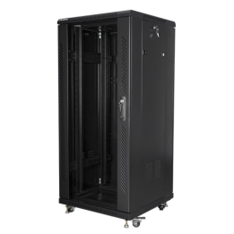 ARMARIO LANBERG RACK 19" 27U 600X600 FLAT PACK BLACK NEGRO