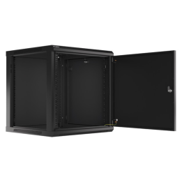 ARMARIO LANBERG MURAL RACK 19" 12U/600X600 FLAT PACK AUTOENSA NEGRO PTA METALICA