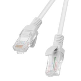 CABLE RED LANBERG LATIGUILLO CAT.6 UTP 10M GRIS FLUKE PASSED