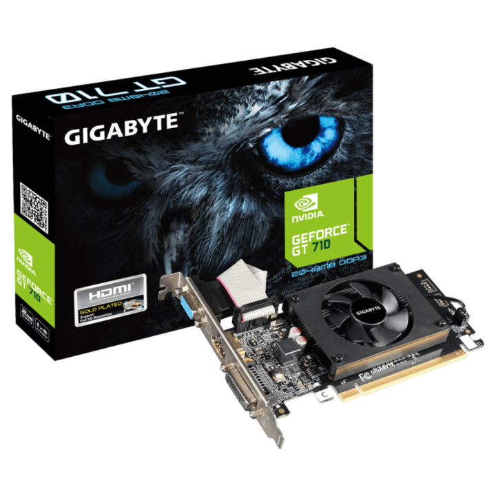 TARJETA GRAFICA GIGABYTE GT 710 2GB DDR3