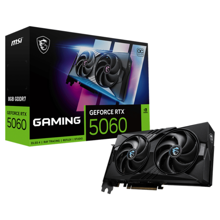 TARJETA GRAFICA MSI RTX 5060 8G GAMING OC