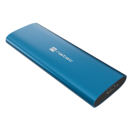 CARCASA SSD NATEC RHINO M.2 NVME LITE USB-C 3.2 GEN 2 AZUL HORIZONTE