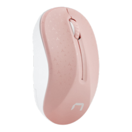 RATON NATEC TOUCAN ROSA-BLANCO RF INALAMBRICO PILAS