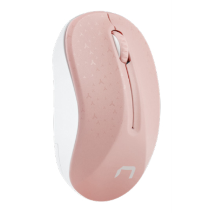 RATON NATEC TOUCAN ROSA-BLANCO RF INALAMBRICO PILAS
