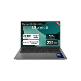 PORTATIL LG GRAM U5-225H 16GB 512GB 16" WQXGA FDOS