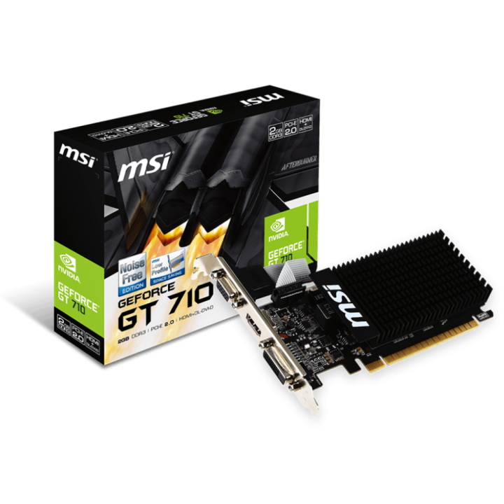 TARJETA GRAFICA MSI GT 710 2GD3H LP