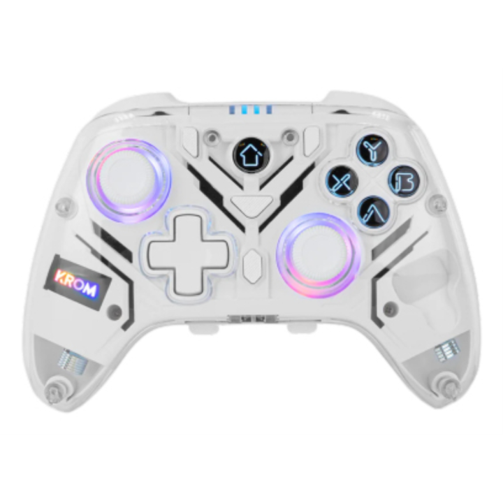 GAMEPAD KROM KRYSTAL INALAMBRICO RGB BT 5.0