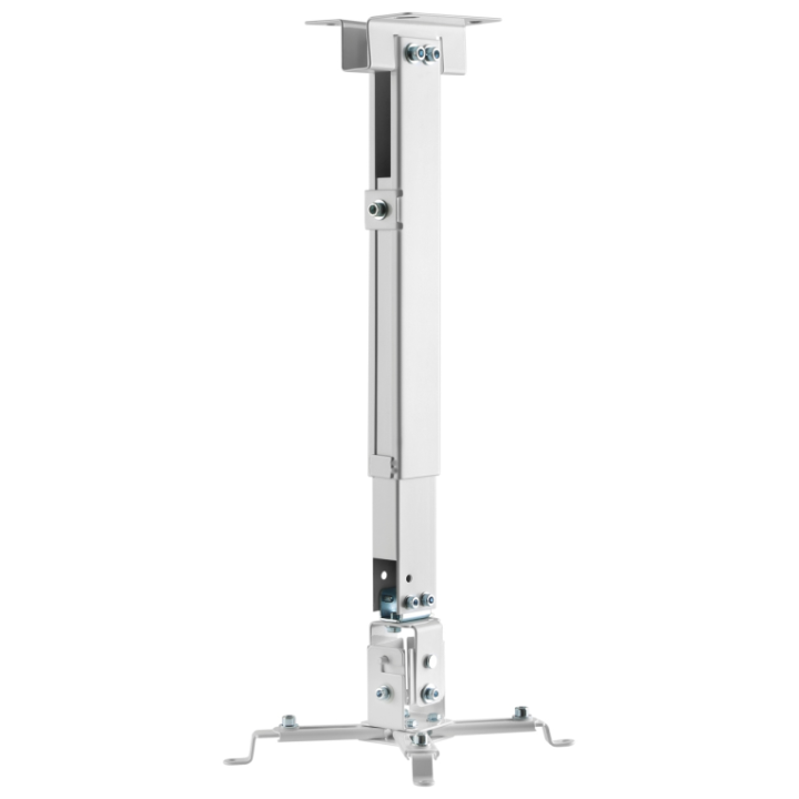 SOPORTE PROYECTOR AISENS TECHO/PARED UNIV INCLINABLE EXTENSIBLE 20KG BLANCO