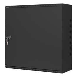 ARMARIO LANBERG MURAL RACK 19" 6U+3U/540X200 BAJO PERFIL NEGRO ENSAMBLADO