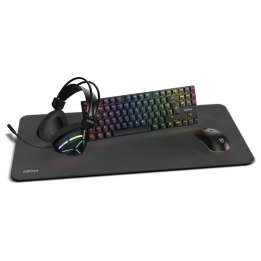 PACK KROM 4 EN 1 RGB KLASS GAMING COMBO NEGRO