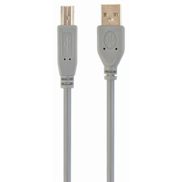 CABLE IMPRESORA GEMBIRD USB 2.0 B 1,8M GRIS