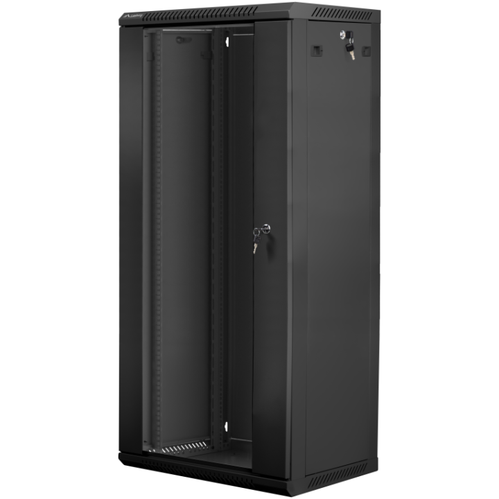 ARMARIO LANBERG MURAL RACK 19" 27U/600X450 FLAT PACK V2 NEGRO