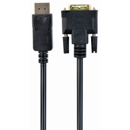 CABLE ADAPTADOR GEMBIRD DISPLAYPORT MACHO A DVI MACHO 1,8M