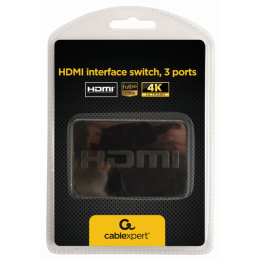 SWITCH HDMI GEMBIRD 3 PUERTOS HDMI