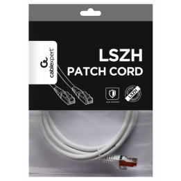 CABLE RED S-FTP GEMBIRD CAT 6A LSZH BLANCO 2 M