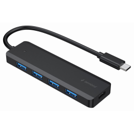 CONCENTRADOR GEMBIRD USB 3.1 (GEN 1) TIPO C DE 4 PUERTOS
