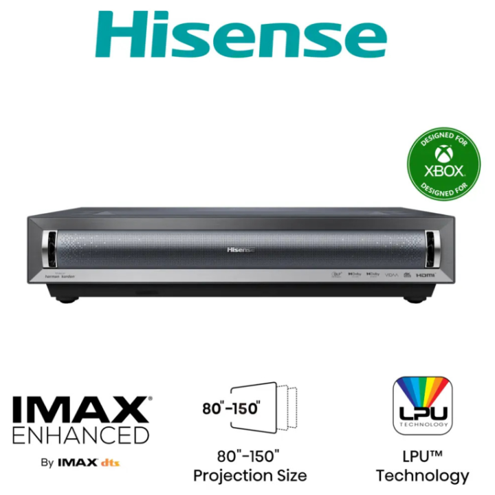 PROYECTOR TRILASER HISENSE PX3-PRO 4K UHD 3000 LUMENES DOLBY VISION ATMOS