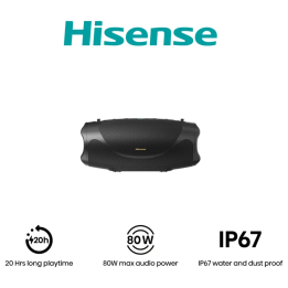 ALTAVOZ PORTATIL HISENSE FLEX BOOM 80W 20H