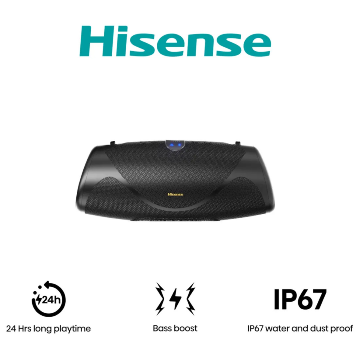 ALTAVOZ HISENSE PORTATIL WE BOOM 140W 24H