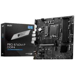 PLACA BASE MSI PRO B760M-P 1700 MATX 4XDDR4