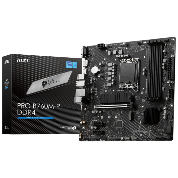 PLACA BASE MSI PRO B760M-P 1700 MATX 4XDDR4