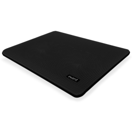 SOPORTE EWENT PARA PORTATIL + 2 VENTILADORES SILENCIOSOS HASTA 17''