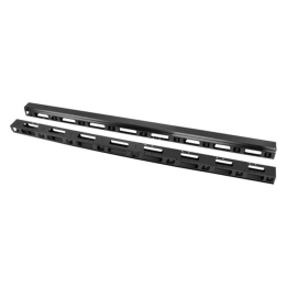 ORGANIZADOR DE CABLES LANBERG VERTICAL PARA RACK 19" 42U 2 UDS NEGRO