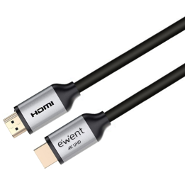 CABLE HDMI 2.0 EWENT PREMIUM HIGH SPEED CON ETHERNET NEGRO M/M 3M 4K 60HZ
