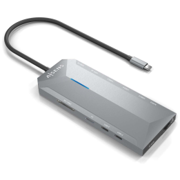 USB-C DOCK AISENS 12 EN 1 2xHDMI 4K RJ45 3xUSB-A 2xUSB-C 1xUSB-C PD 15CM