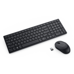 COMBO TECLADO RATON DELL PRO SILENCIOSO KM555 NEGRO INALAMBRICO